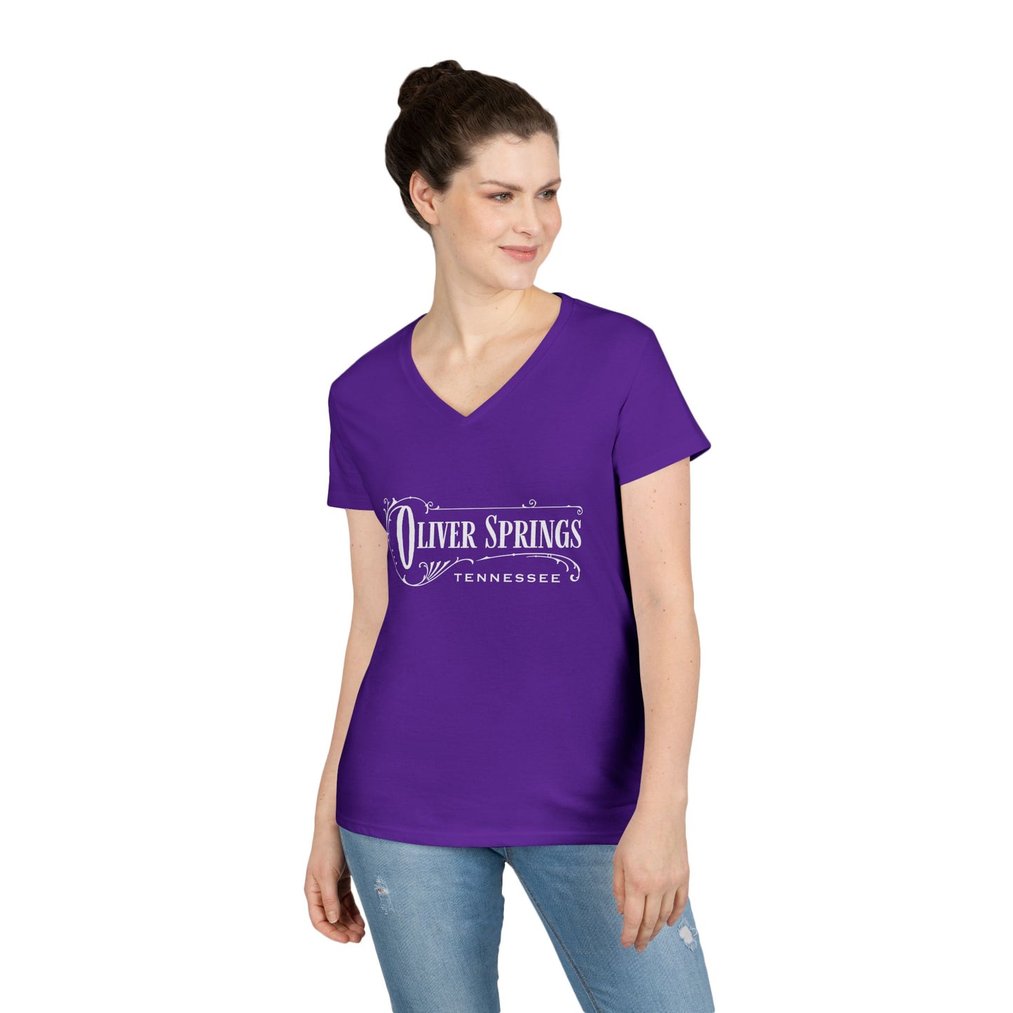 Ladies' V-Neck Oliver Springs T-Shirt