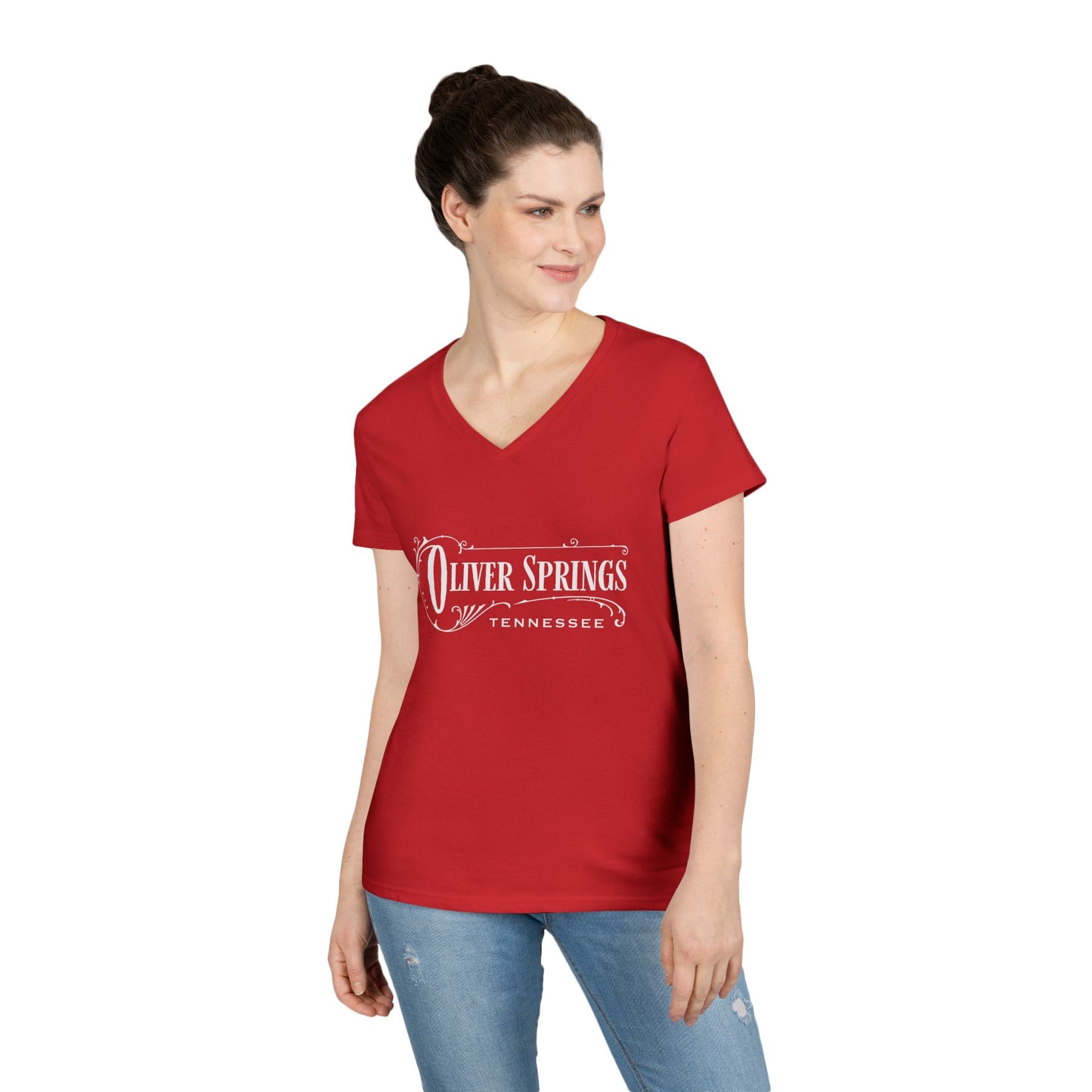 Ladies' V-Neck Oliver Springs T-Shirt