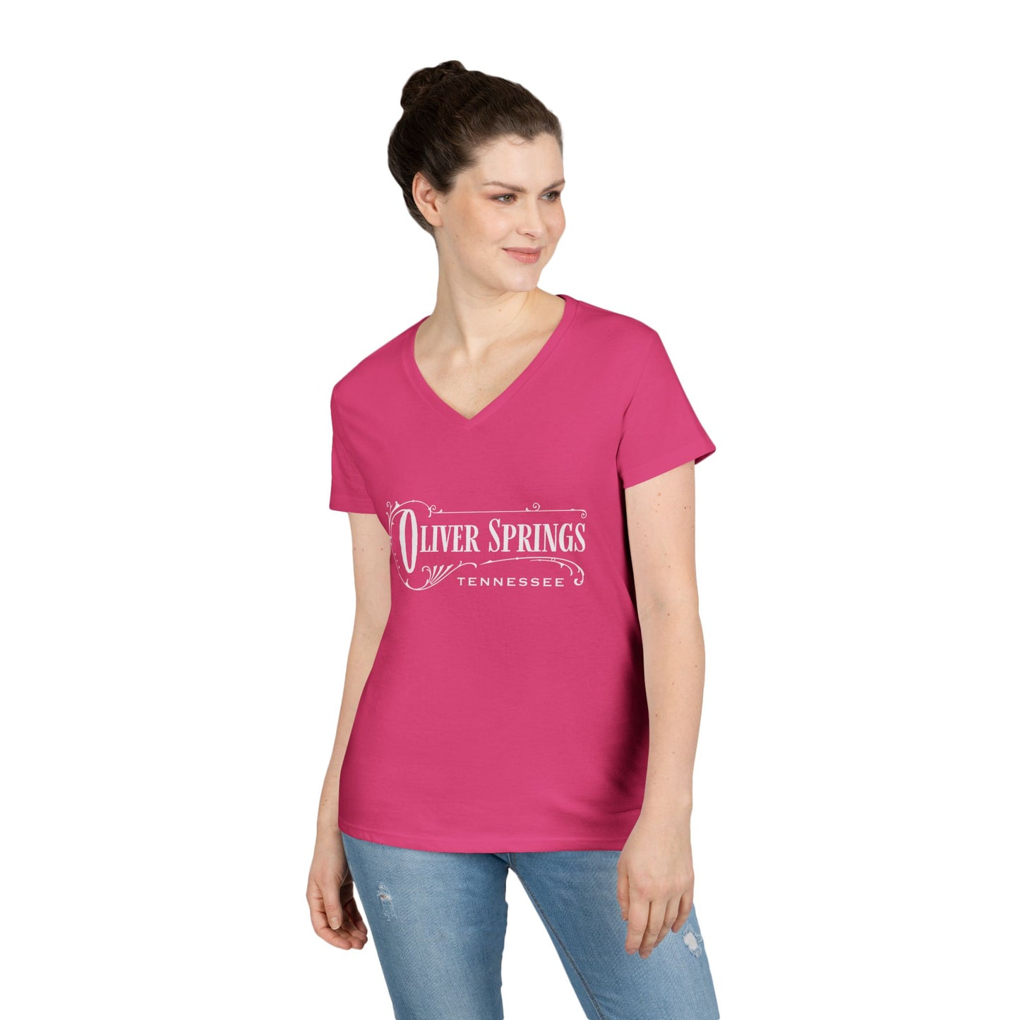 Ladies' V-Neck Oliver Springs T-Shirt