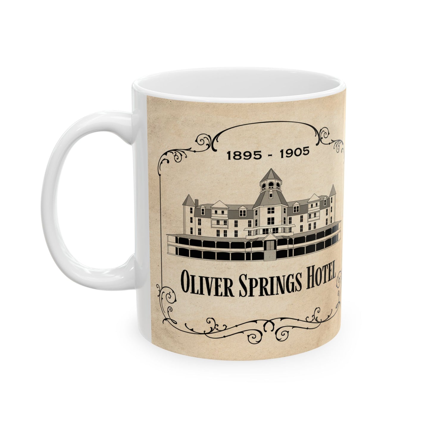 Oliver Springs Hotel Ceramic Mug - 11oz
