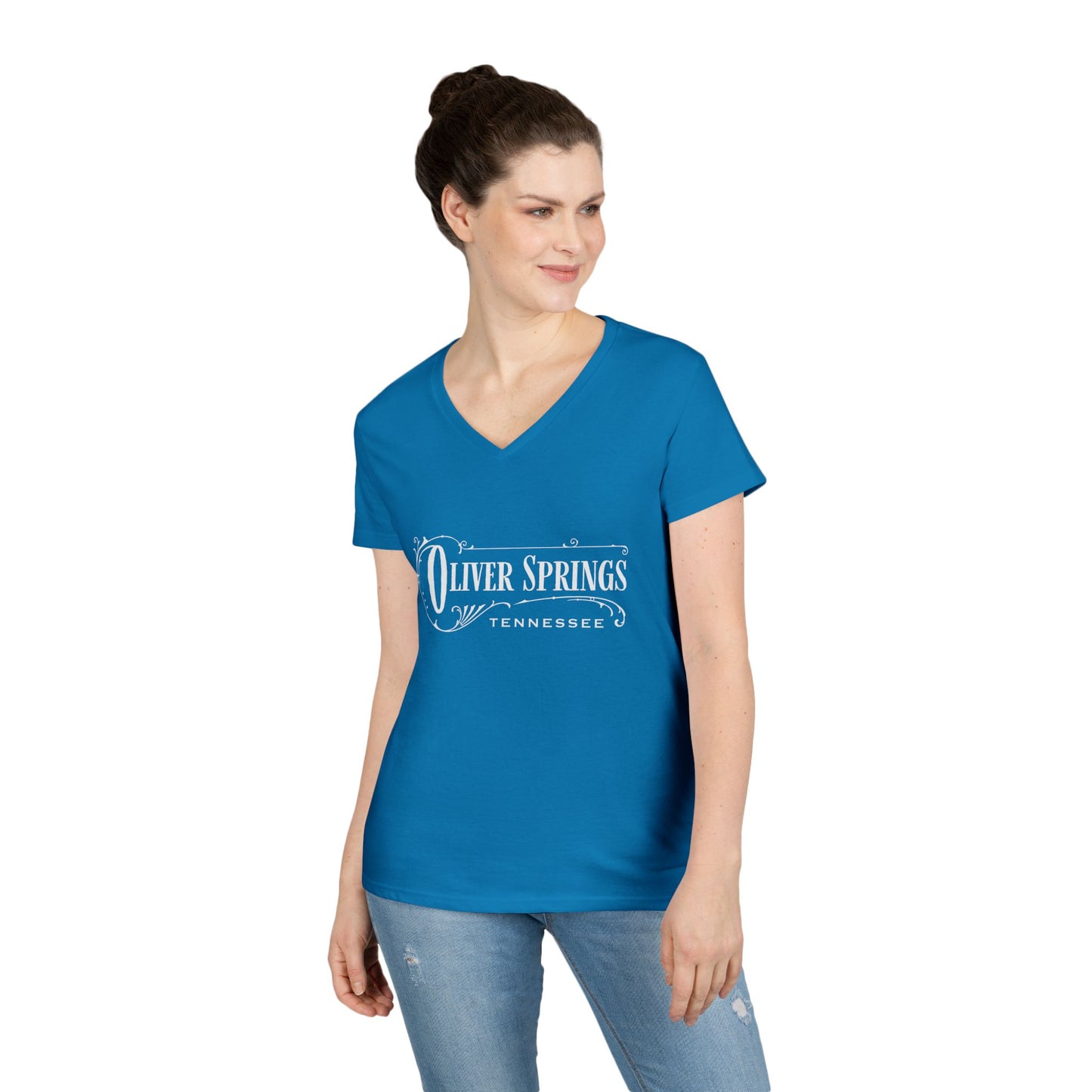 Ladies' V-Neck Oliver Springs T-Shirt