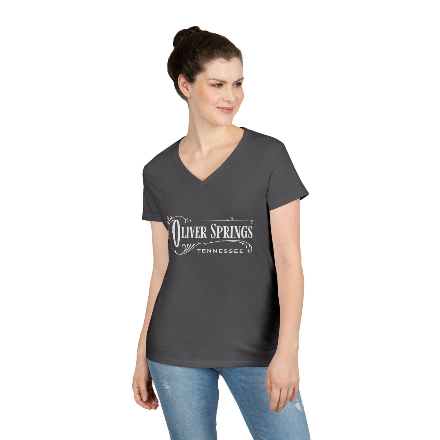 Ladies' V-Neck Oliver Springs T-Shirt