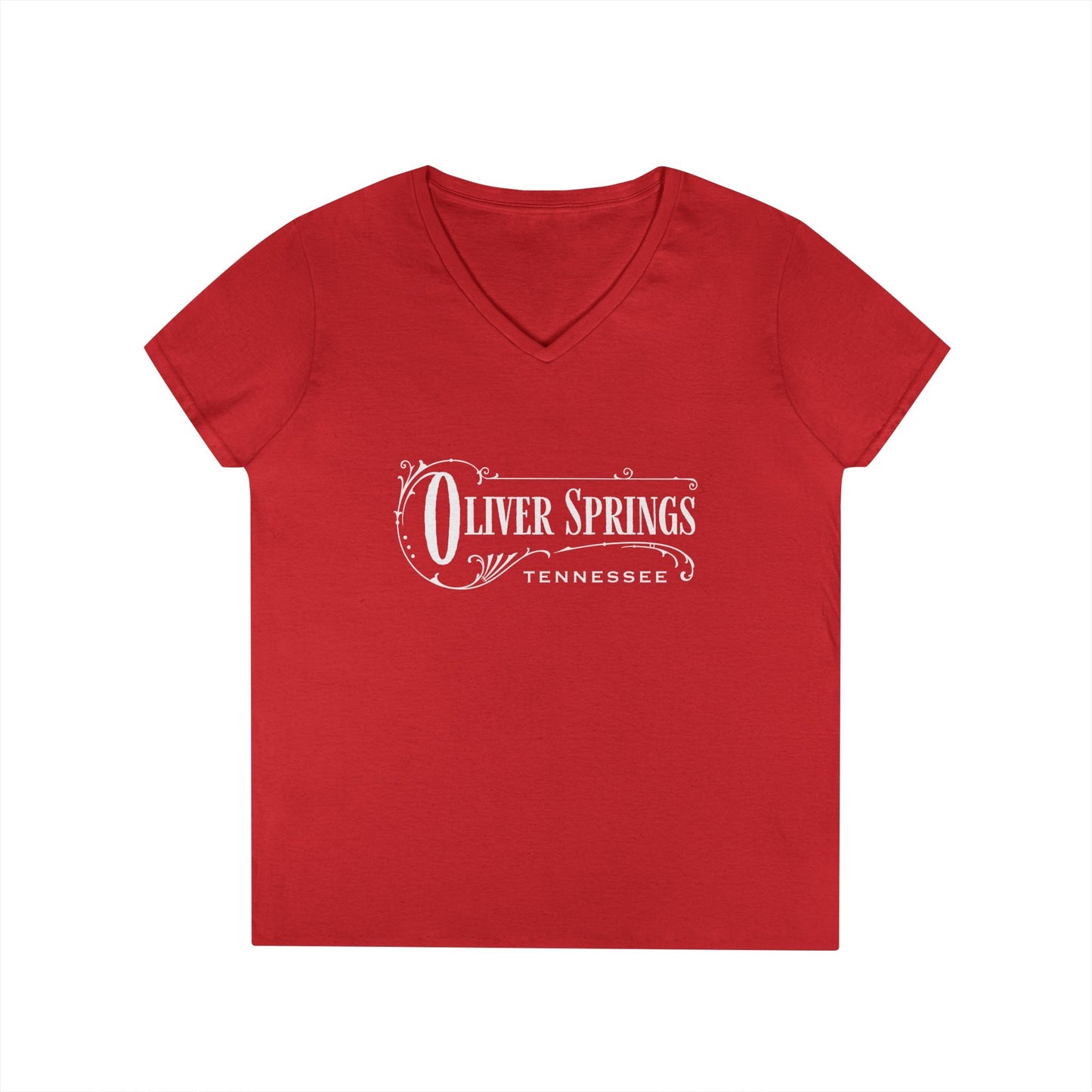 Ladies' V-Neck Oliver Springs T-Shirt