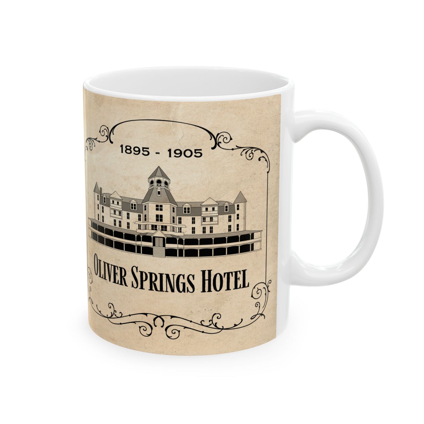 Oliver Springs Hotel Ceramic Mug - 11oz