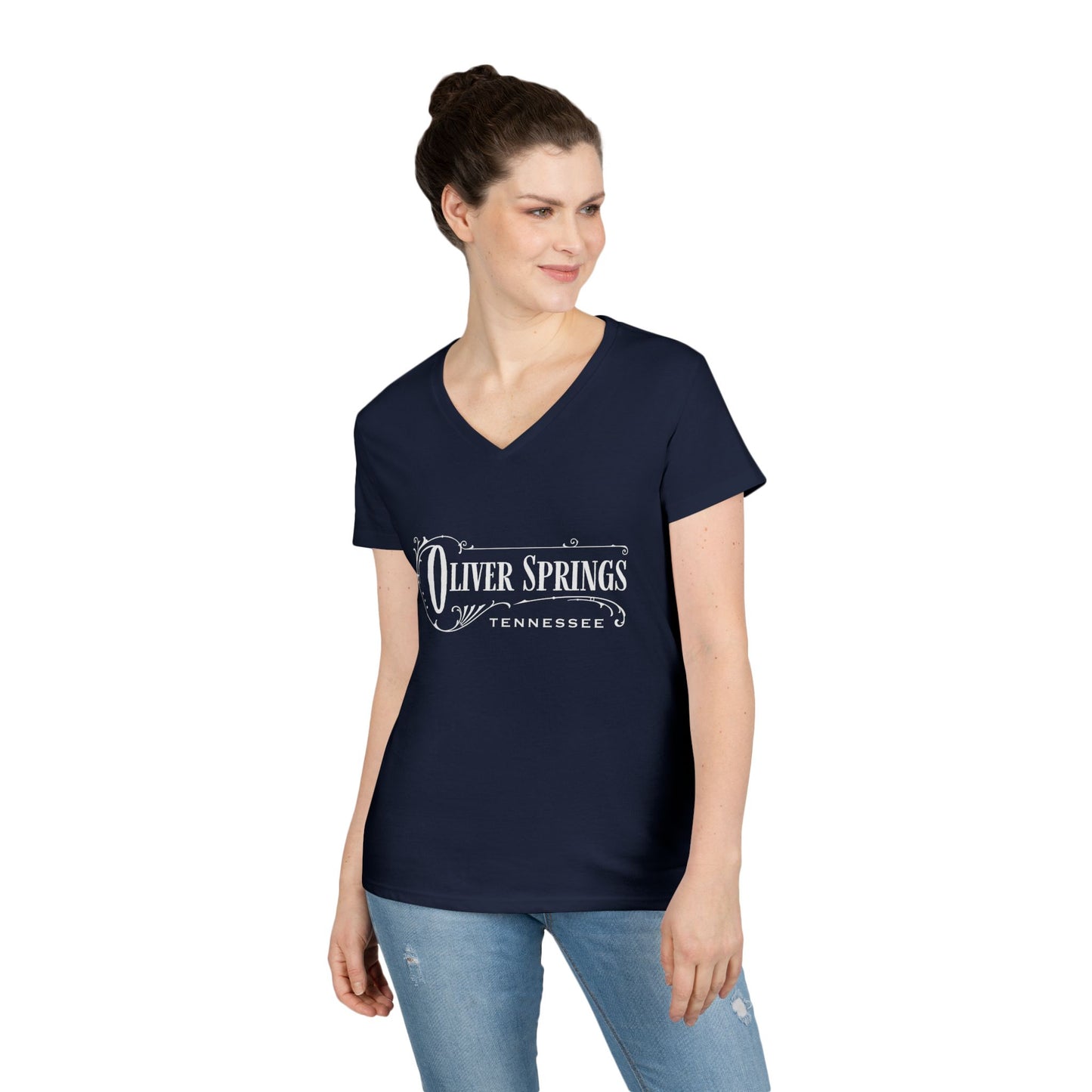 Ladies' V-Neck Oliver Springs T-Shirt